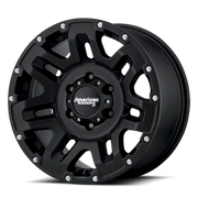 ATX Yukon 18x8.5 +15 8x165.1mm 125.1mm Cast Iron Black