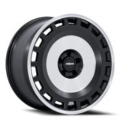 Rotiform ZBF 18x8.5 +45 5x112mm 66.56mm Matte Black Machined Face