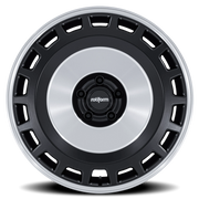 Rotiform ZBF 19x10.5 +35 5x112mm 66.56mm Matte Black Machined Face