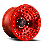 Fuel Zephyr Beadlock 17x9 -38 5x127mm 71.5mm Candy Red