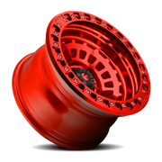 Fuel Zephyr Beadlock 17x9 -38 5x127mm 71.5mm Candy Red