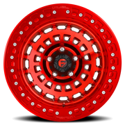 Fuel Zephyr Beadlock 17x9 -15 5x127mm 71.5mm Candy Red