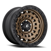 Fuel Zephyr 18x9 +1 5x150mm 110.1mm Matte Bronze Black Bead Ring