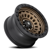 Fuel Zephyr 17x8 +38 5x114.3mm 56.1mm Matte Bronze Black Bead Ring
