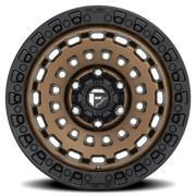 Fuel Zephyr 20x9 +1 6x135mm 87.1mm Matte Bronze Black Bead Ring