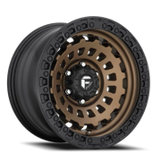 Fuel Zephyr 17x9 +1 8x170mm 125.1mm Matte Bronze Black Bead Ring