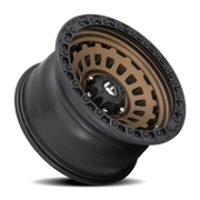 Fuel Zephyr 20x10 -18 8x180mm 124.2mm Matte Bronze Black Bead Ring