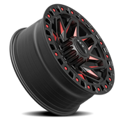 RTX Offroad Zion 18x9 +20 8x180mm 125mm Gloss Black Red Milled