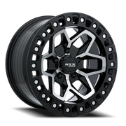 RTX Offroad Zion 18x9 +0 6x135mm 87.1mm Gloss Black Machined