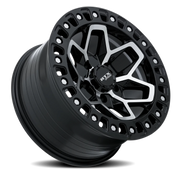 RTX Offroad Zion 18x9 +0 6x139.7mm 106.1mm Gloss Black Machined