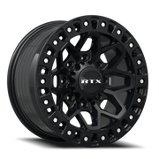 RTX Offroad Zion 20x9 +20 8x180mm 125mm Gloss Black Milled Rivets